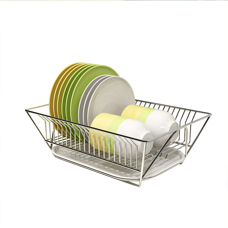 Kitchen Shelf Stainless Steel Dish Drain Rack