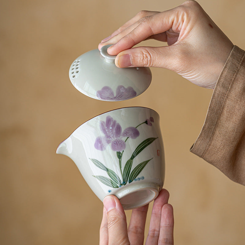 Flower-de-Luce Teapot Single Teapot