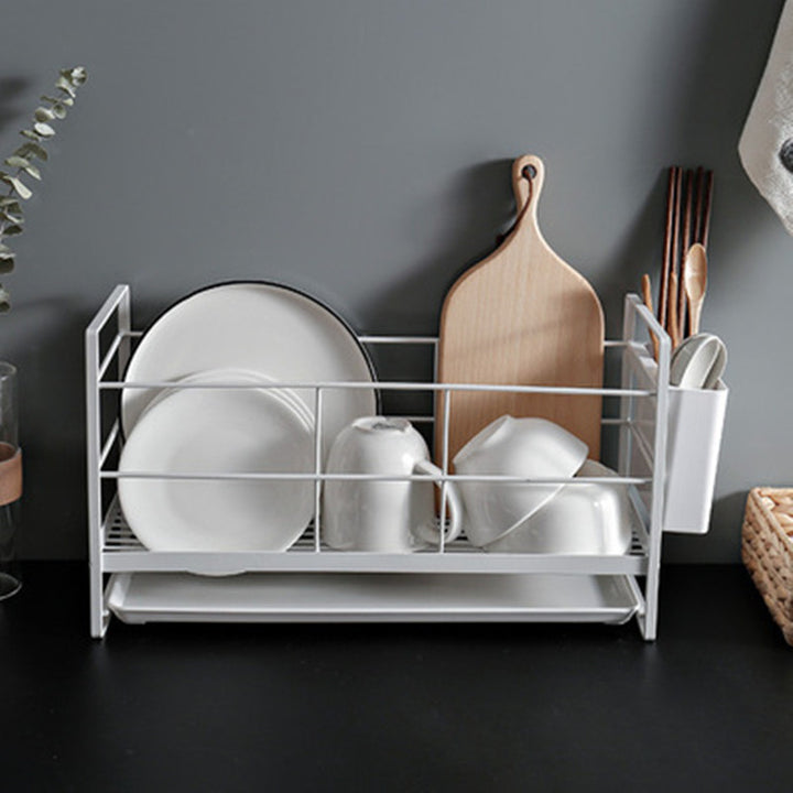 Drain Dish Rack Kitchen Household Dishes